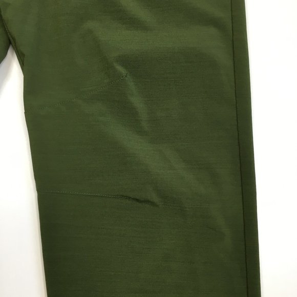 FABLETICS Green Zip Pockets Drawstring Waistband Tapered Leg Pant - Picture 9 of 15